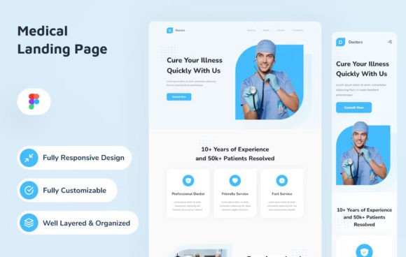 Medical Landing Page
