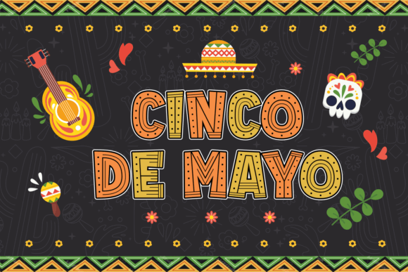 Nona Mexico Font PNG with transparent background - Preview 2