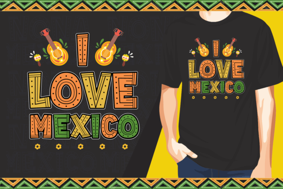 Nona Mexico Font PNG with transparent background - Preview 3