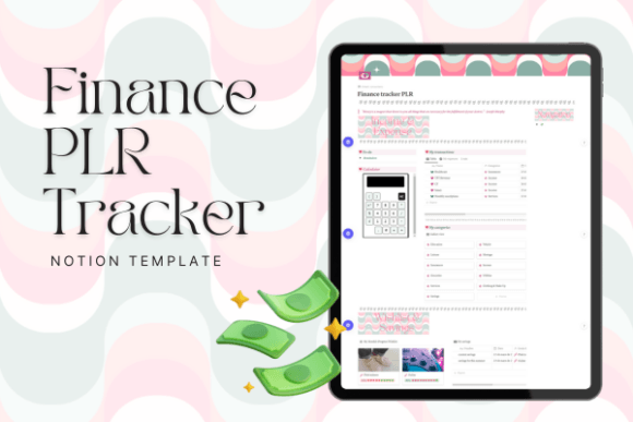 PLR Finance Tracker Notion Template