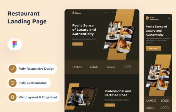 Restaurant Landing Page