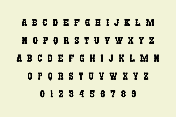 Retro Camera Font PNG with transparent background - Preview 1