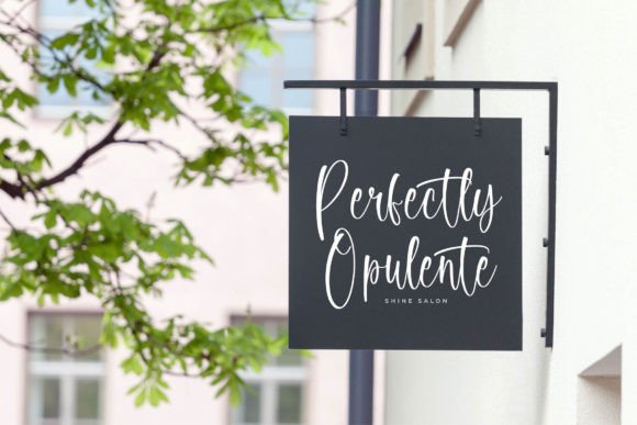 Satherly Font PNG with transparent background - Preview 1