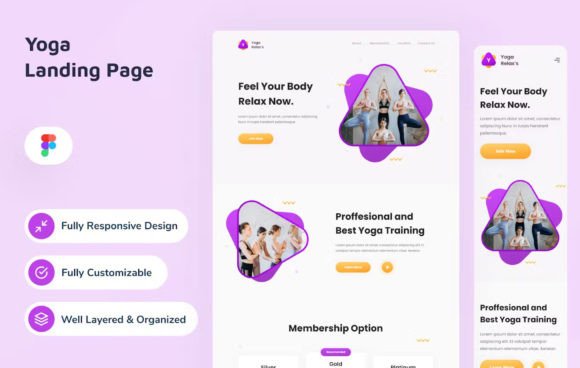 Yoga Landing Page