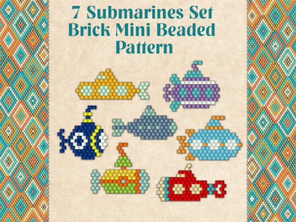 7 Beaded Submarines Set