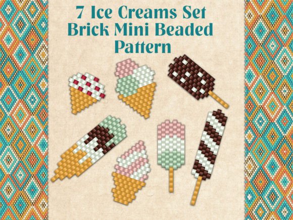 7 Ice Creams Set