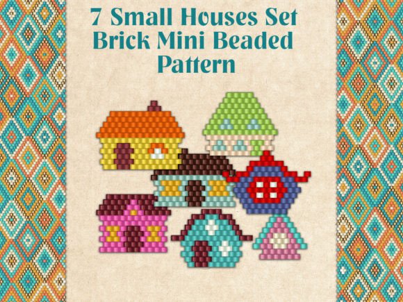 7 Small Houses Set