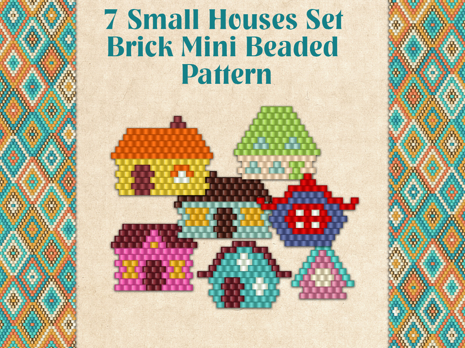 7 Small Houses Set
