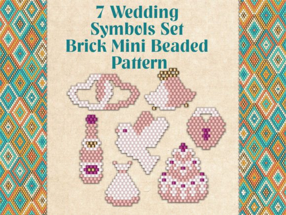 7 Wedding Symbols Set