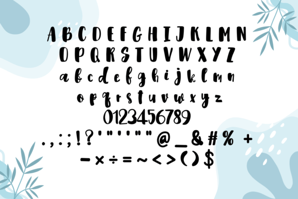 Aesthetic Font - Preview 1