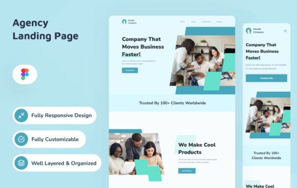 Agency Landing Page