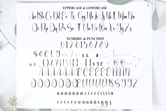 Alphabet Font - Preview 6
