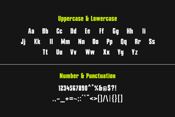 Badung Font - Preview 1