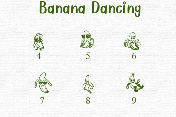 Banana Dancing Font - Preview 3