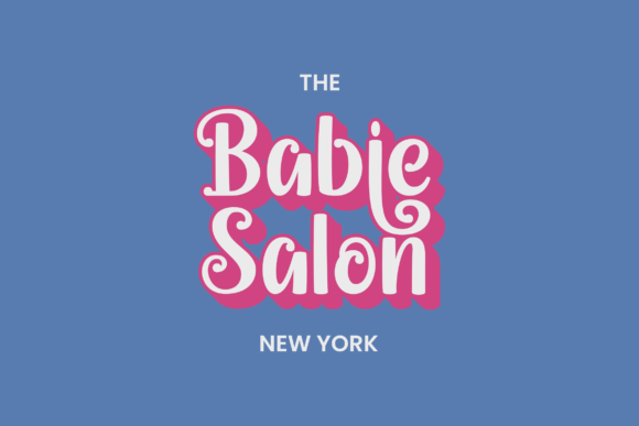 Barbiedol Display Font - Preview 3