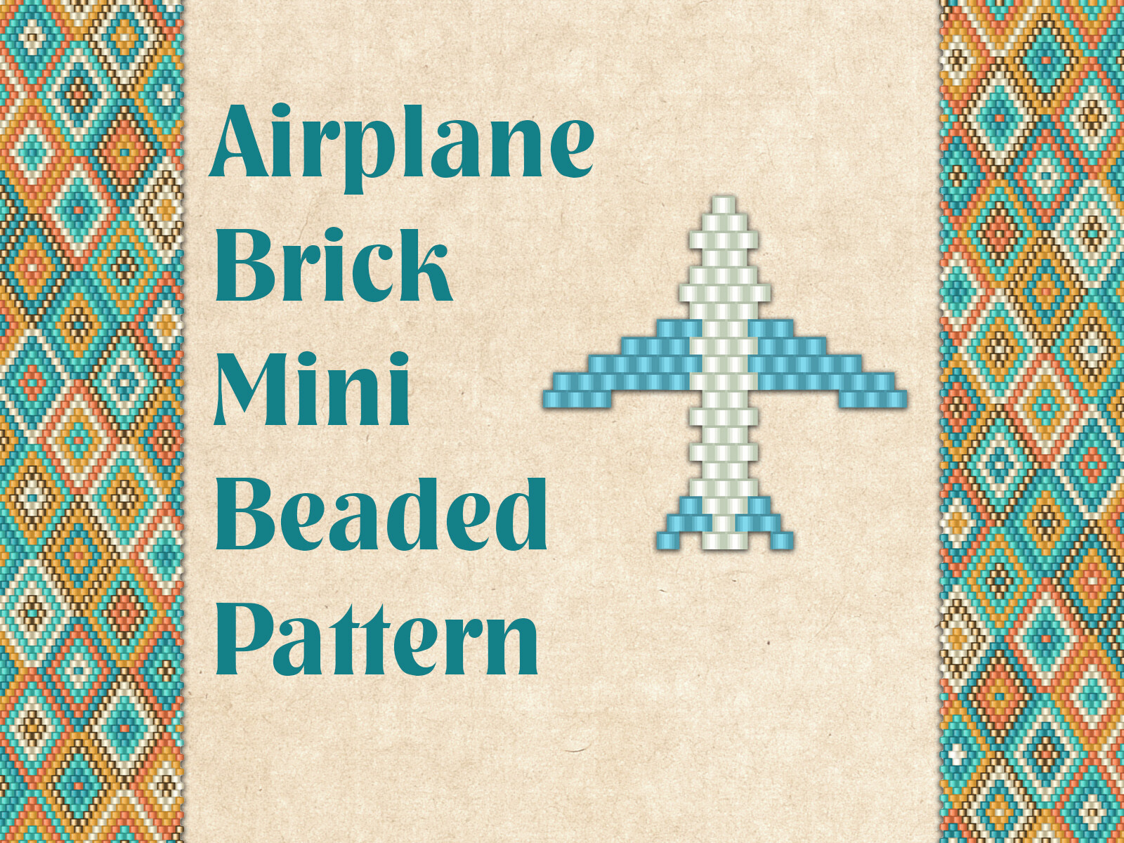 Beaded Airplane