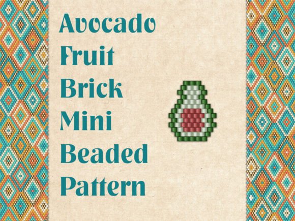 Beaded Avocado Fruit