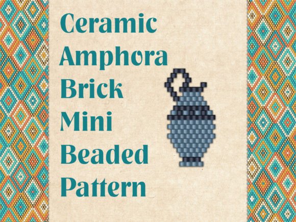 Beaded Ceramic Amphora