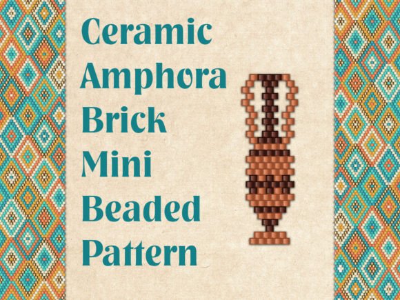 Beaded Ceramic Amphora