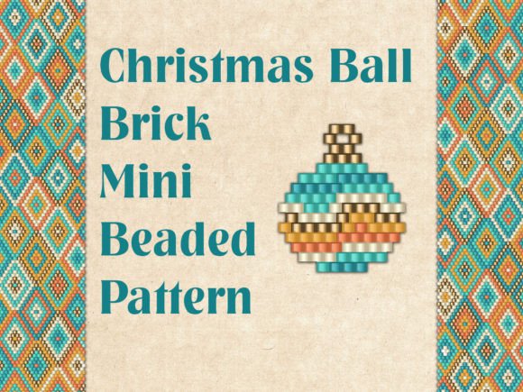 Beaded Christmas Ball