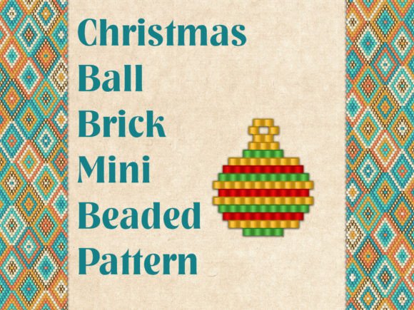 Beaded Christmas Ball