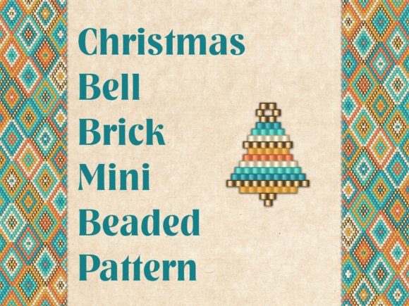 Beaded Christmas Bell
