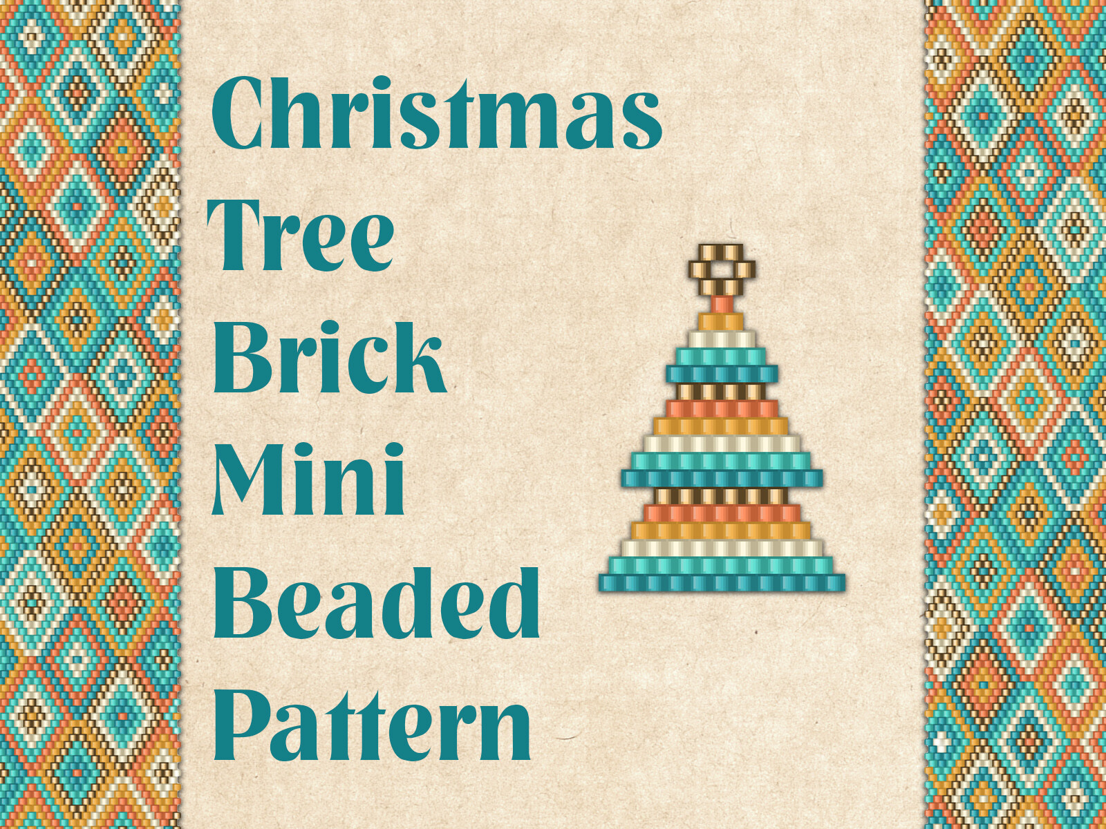 Beaded Christmas Tree