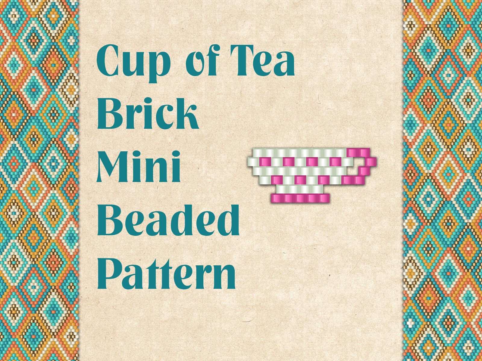 Beaded Cup of Tea
