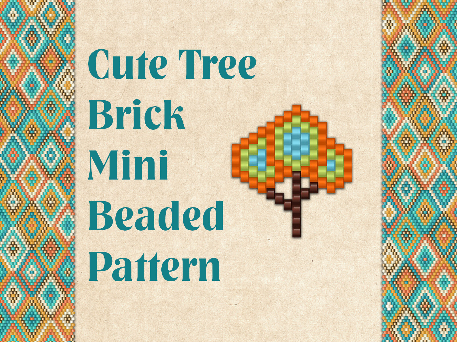 Beaded Cute Tree