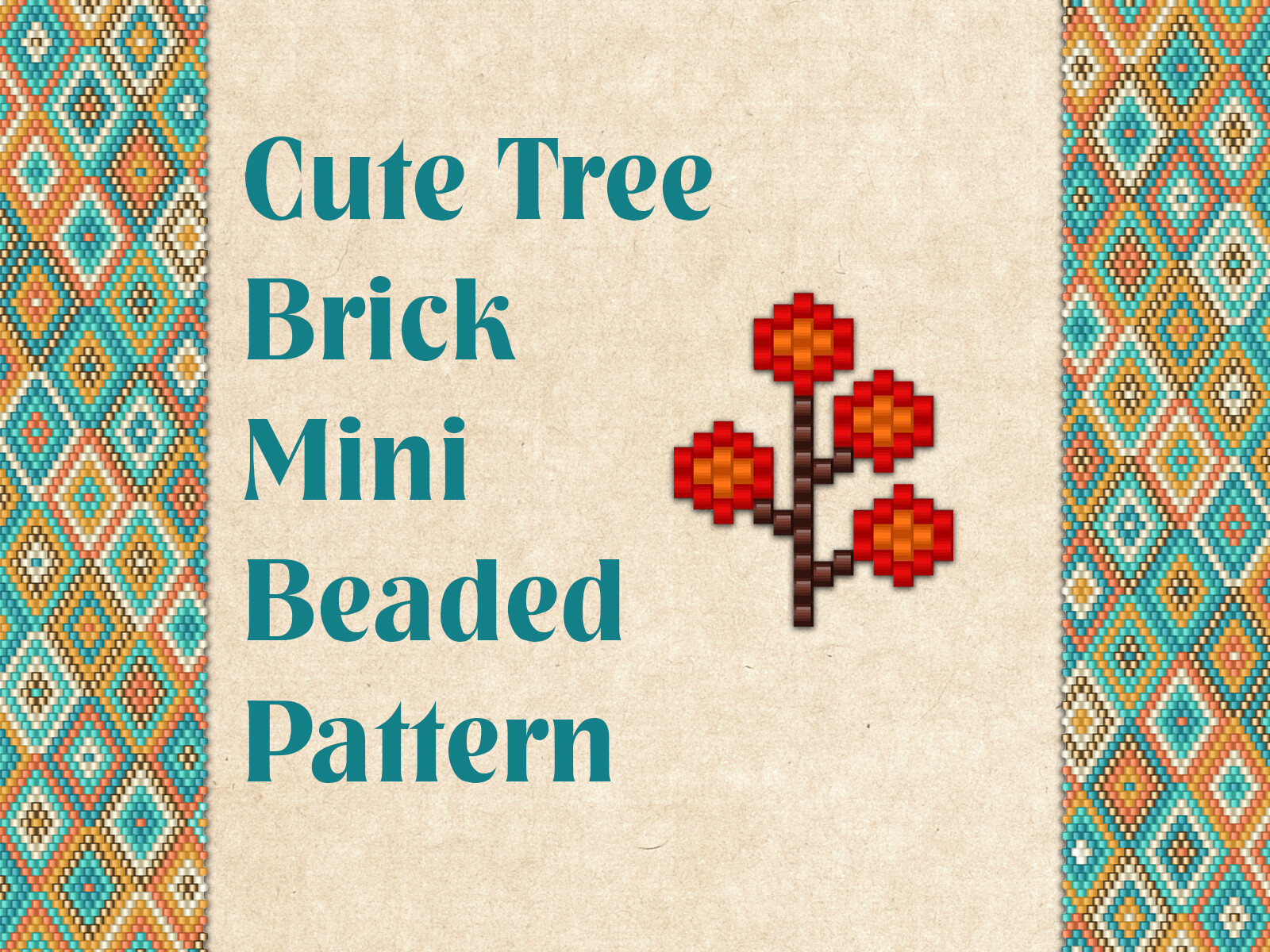 Beaded Cute Tree