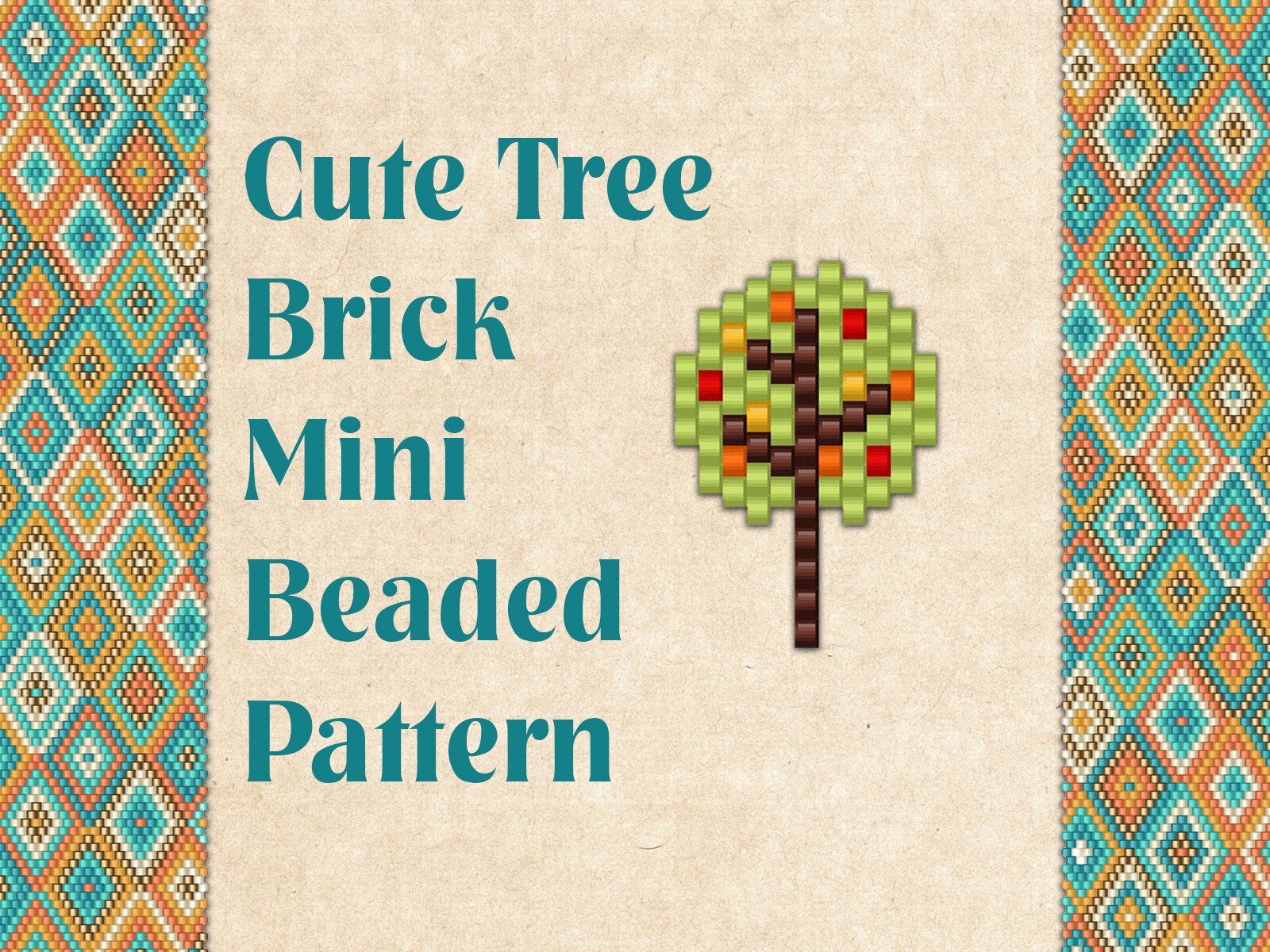 Beaded Cute Tree