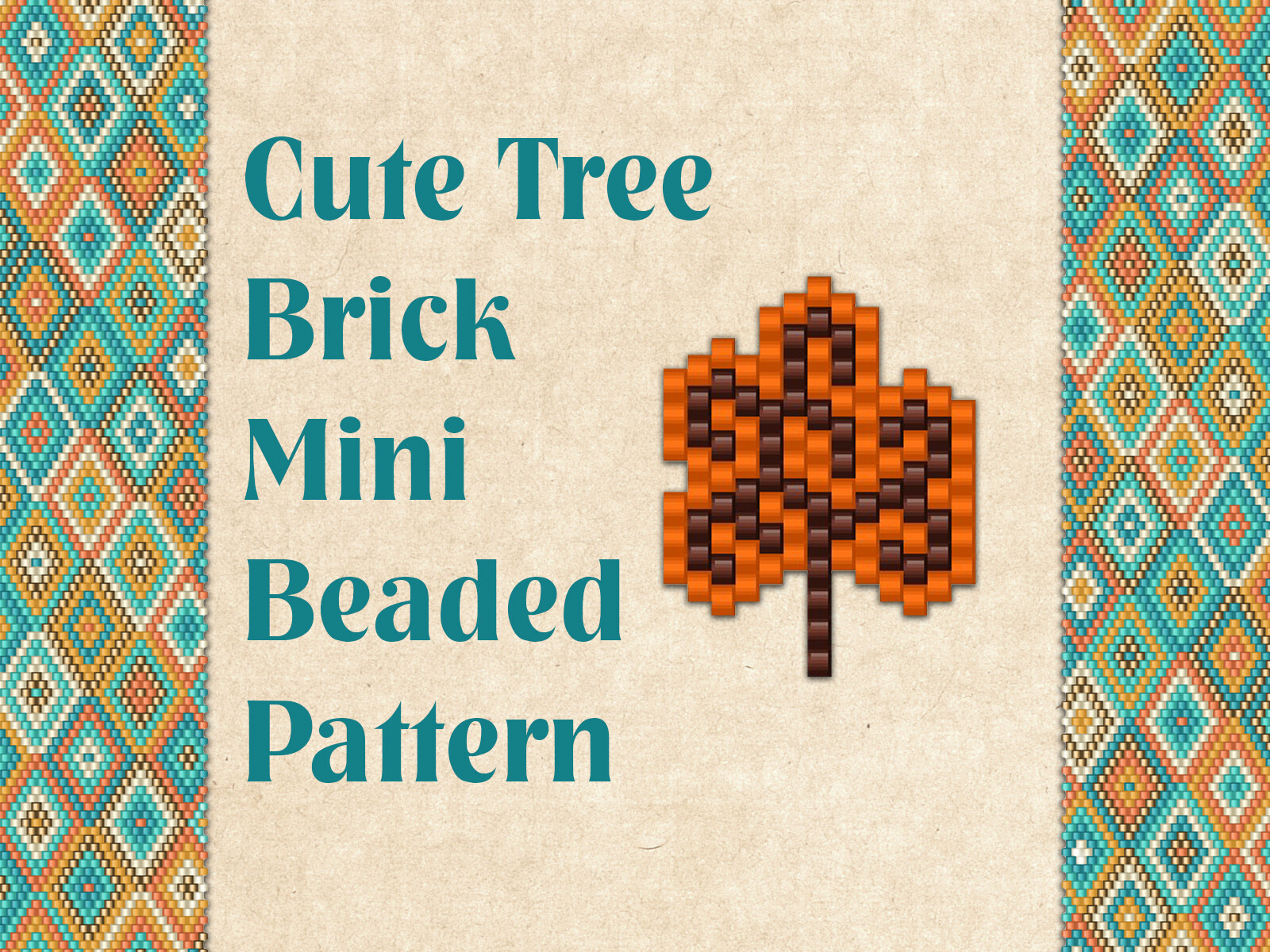 Beaded Cute Tree