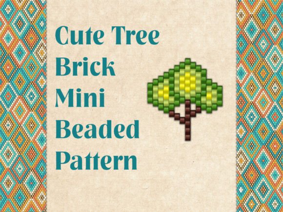 Beaded Cute Tree