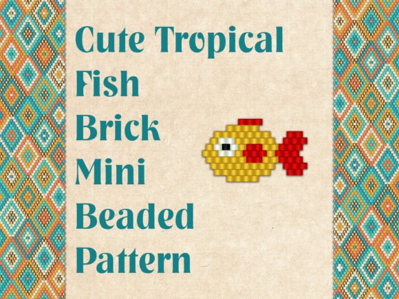 Beaded Cute Tropical Fish