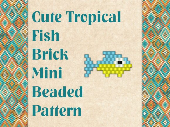Beaded Cute Tropical Fish