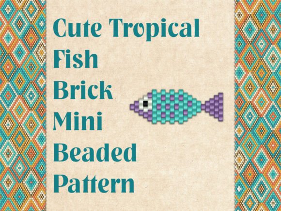 Beaded Cute Tropical Fish
