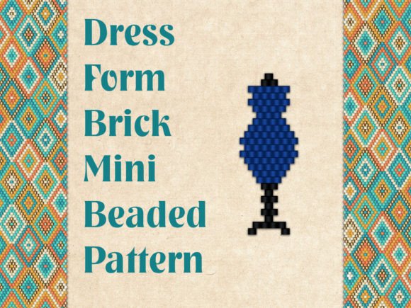 Beaded Dress Form