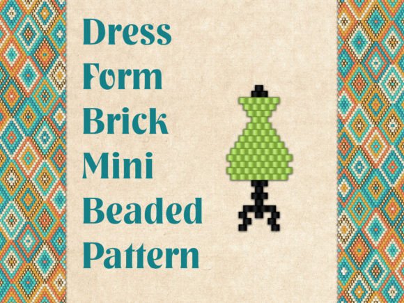 Beaded Dress Form