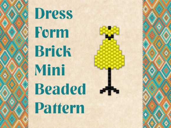 Beaded Dress Form