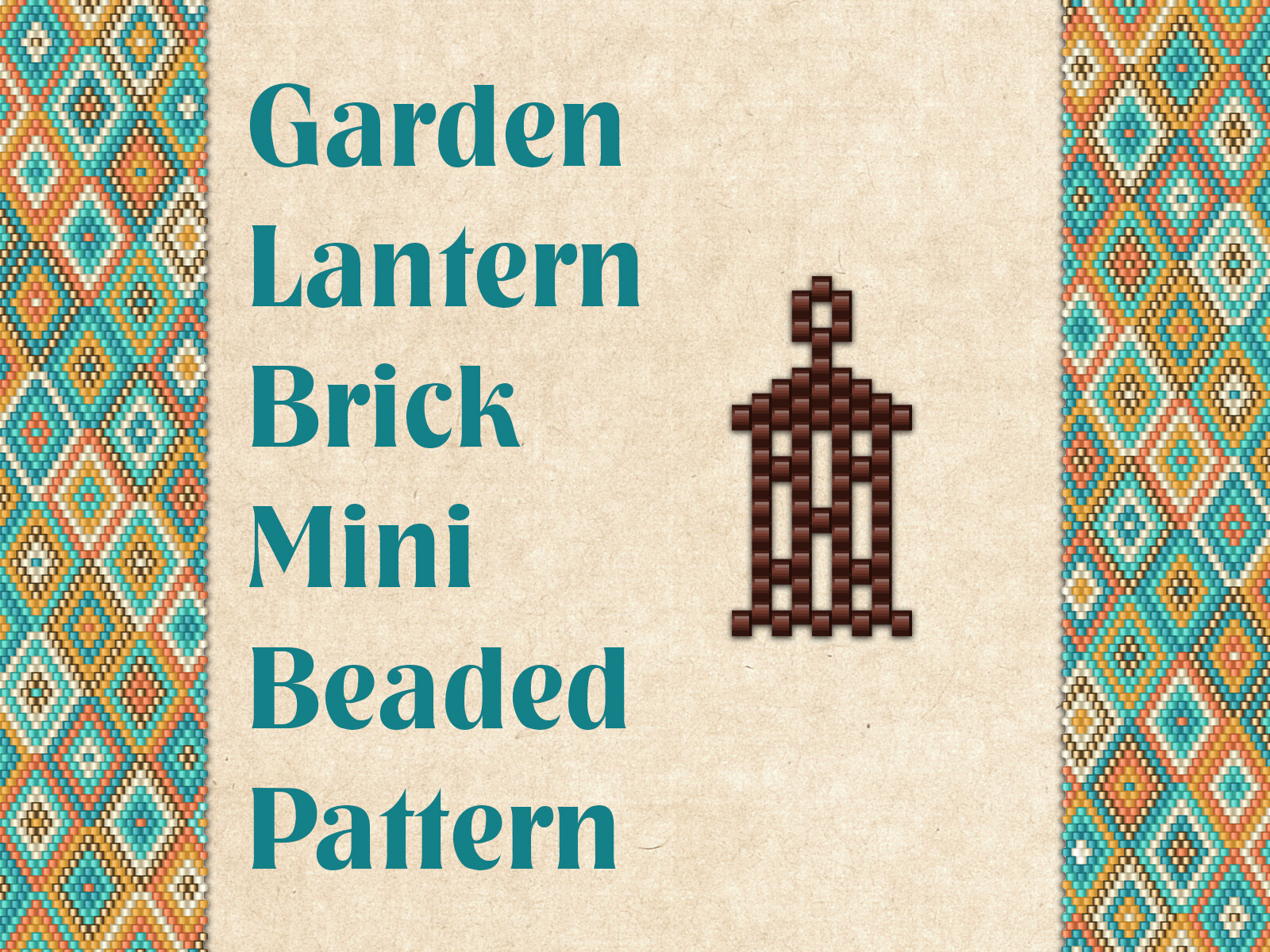 Beaded Garden Lantern