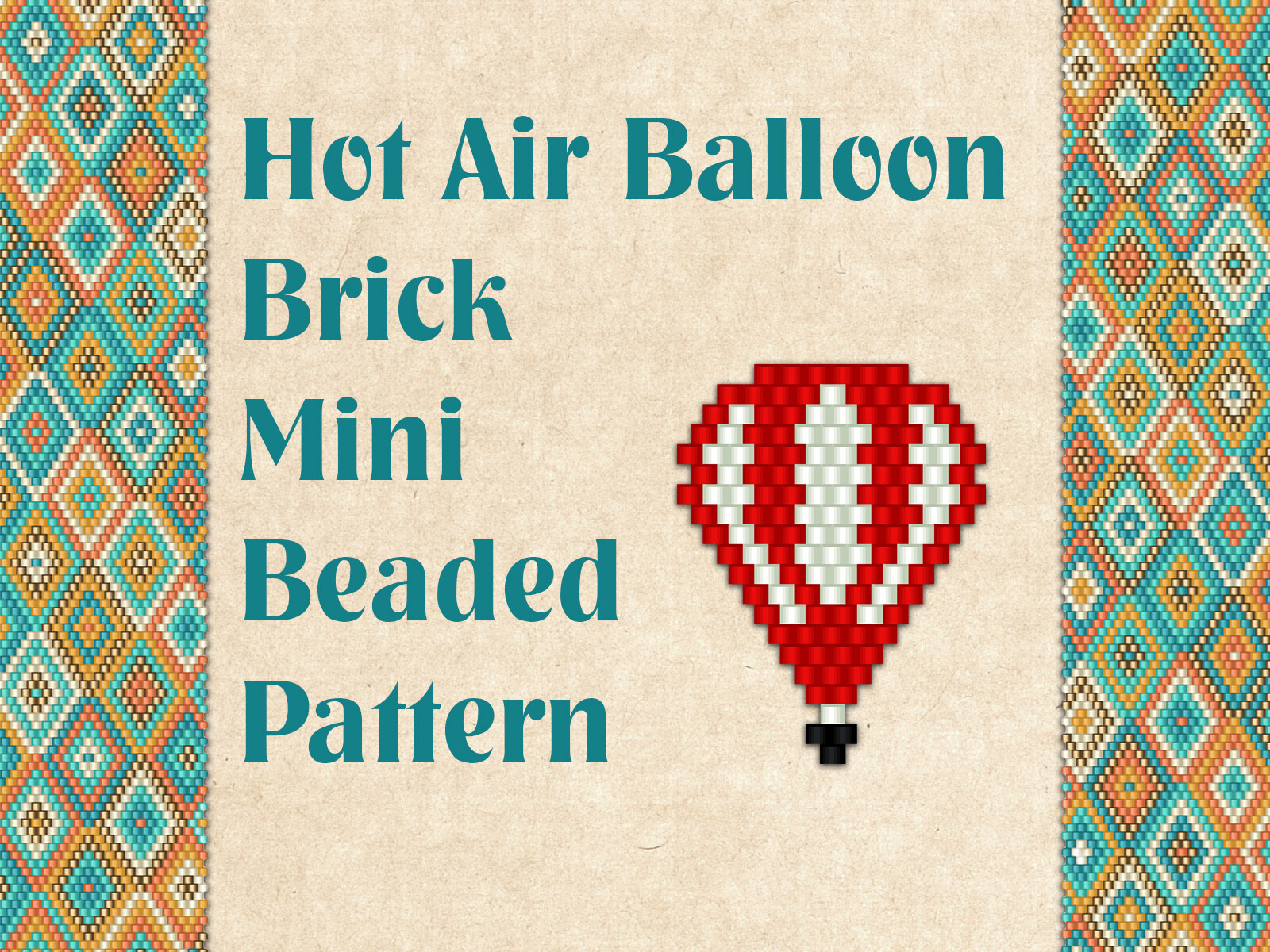 Beaded Hot Air Balloon