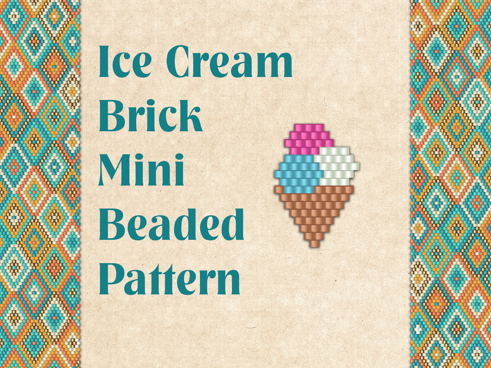 Beaded Ice Cream