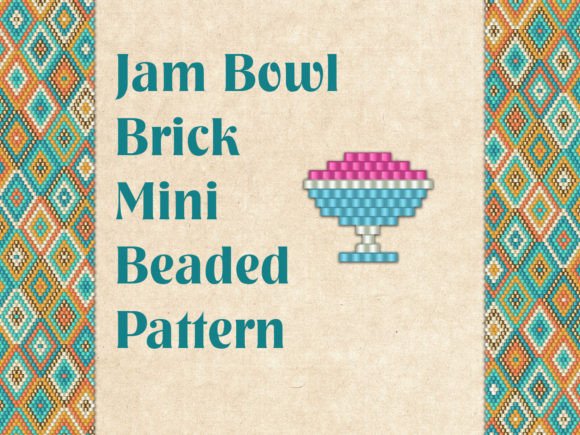 Beaded Jam Bowl