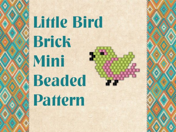 Beaded Little Bird