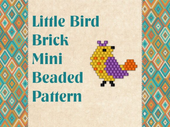 Beaded Little Bird