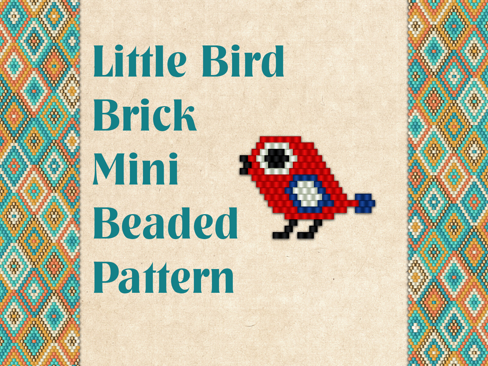 Beaded Little Bird