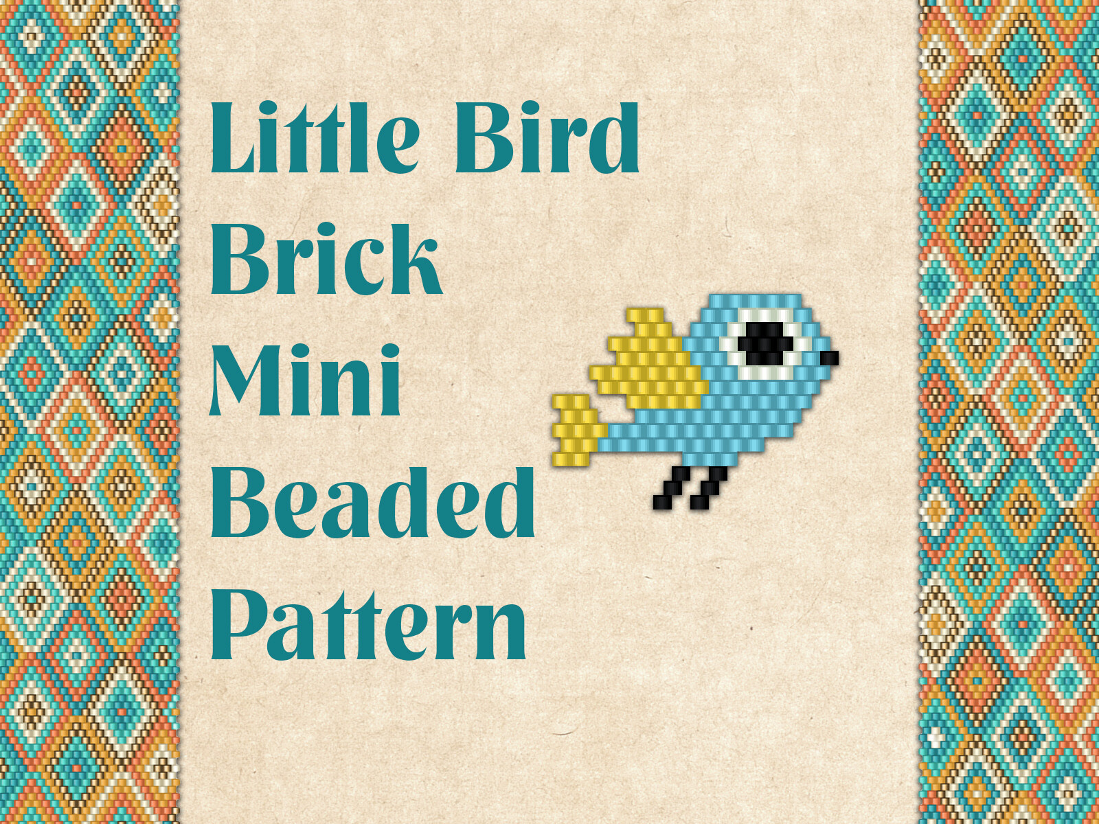 Beaded Little Bird