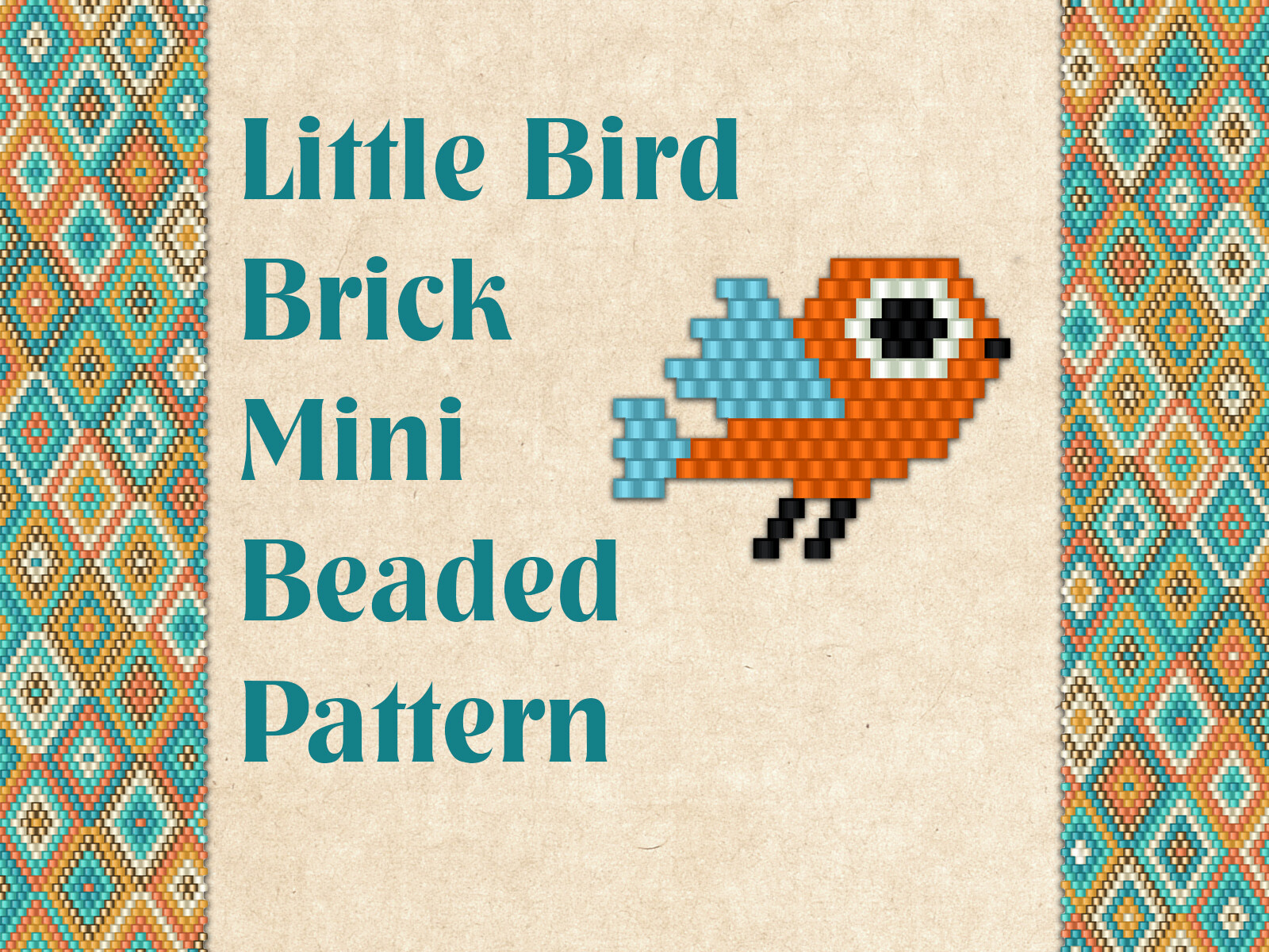 Beaded Little Bird