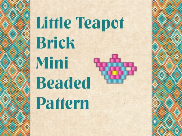 Beaded Little Teapot