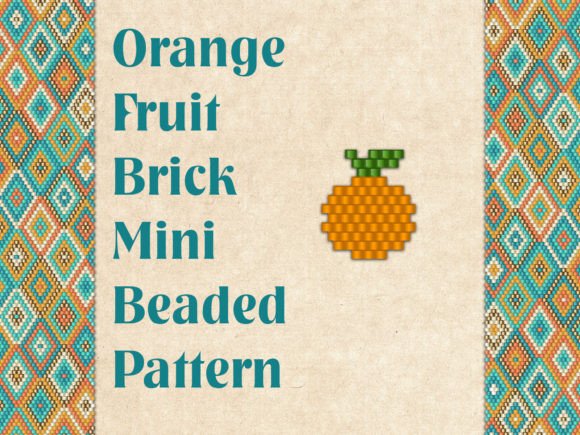 Beaded Orange Fruit